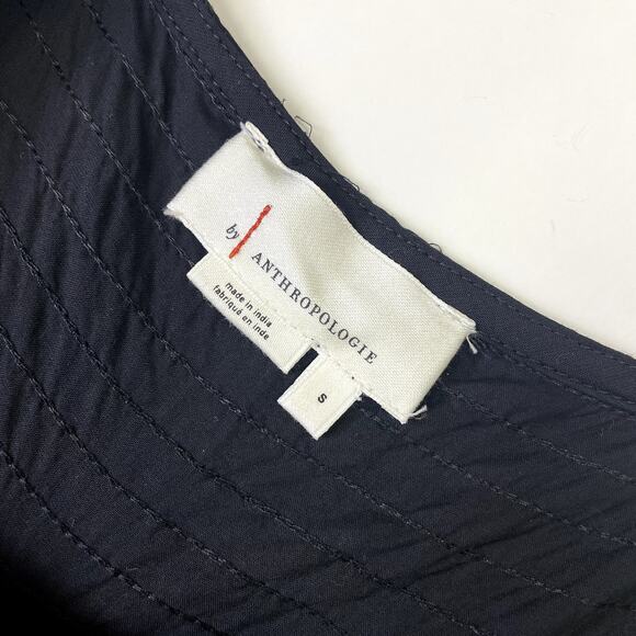 Anthropologie Vega Lounge Jumpsuit size S Black Harem Wide Leg - Picture 5 of 13